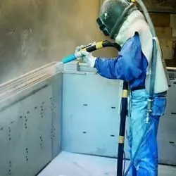 GLASS BEAD BLASTING